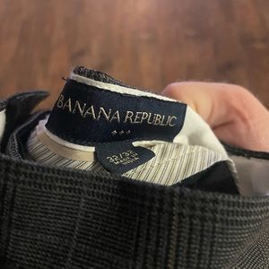 Check Banana Republic Trousers